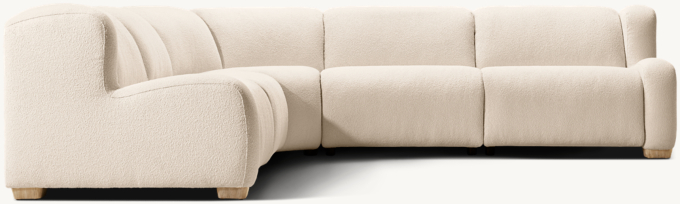 Marcé Recliner Modular 5-Piece Corner Sectional