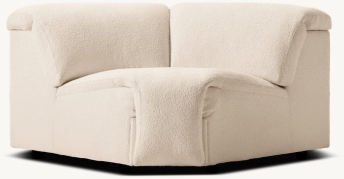 Marcé Recliner Modular Corner Wedge | RH