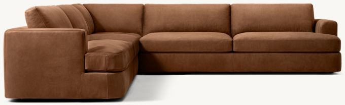 Mara Leather L-Sectional