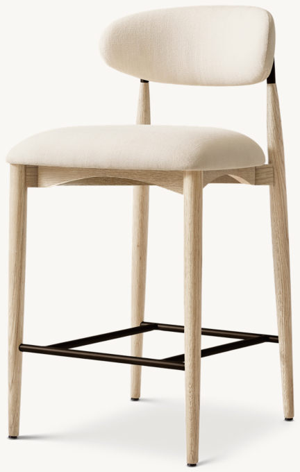 Arno Fabric Bar & Counter Stool