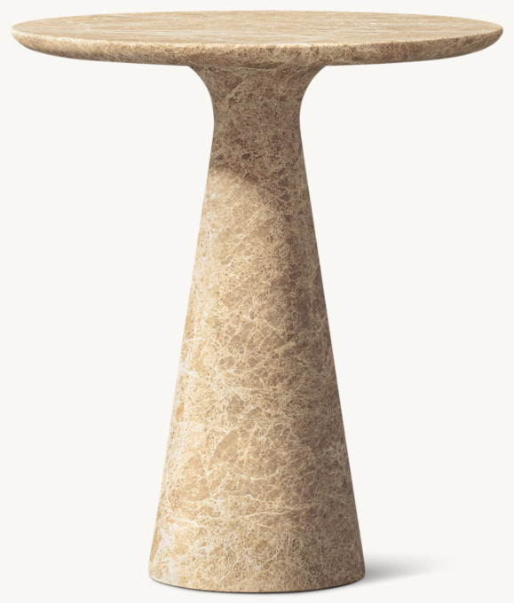 Gio Stone Round Side Table