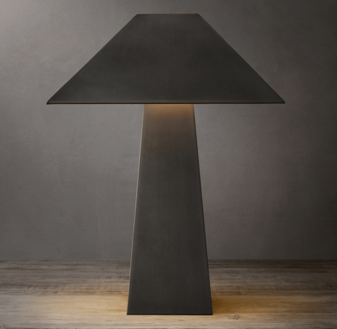 Mycena Obelisk Metal Table Lamp