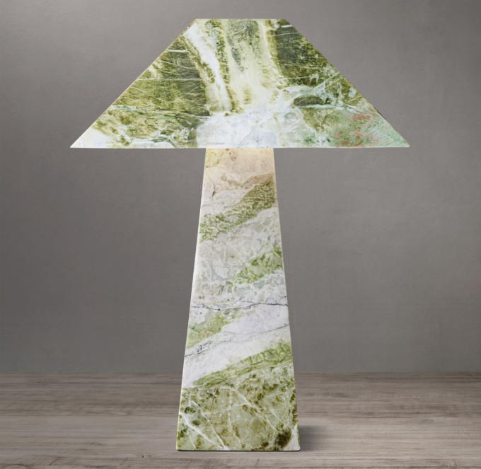Mycena Obelisk Stone Table Lamp