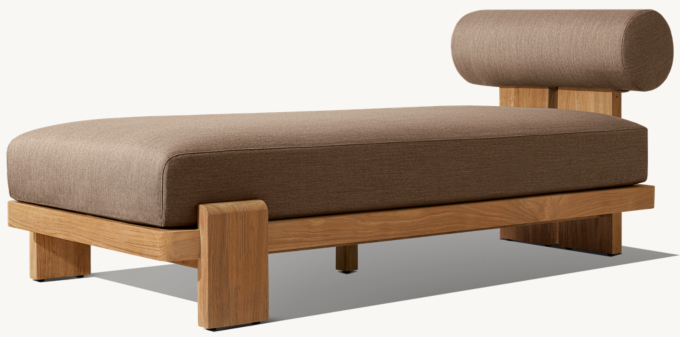 Vigo Teak Chaise