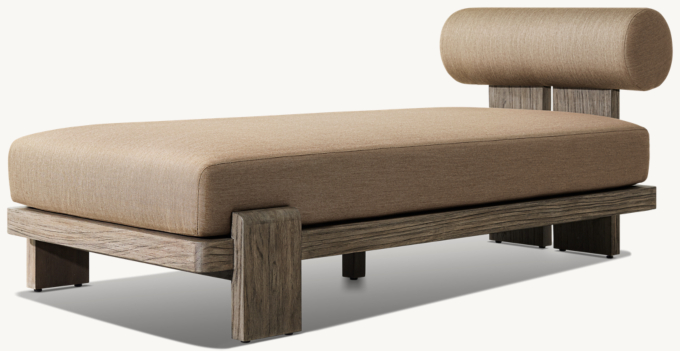 Vigo Teak Chaise