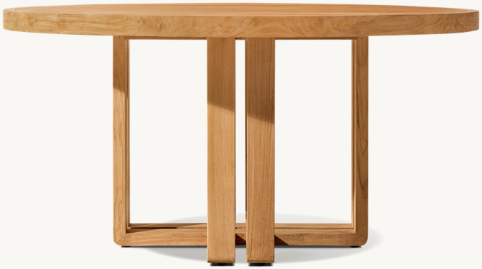 Vigo Teak Round Dining Table