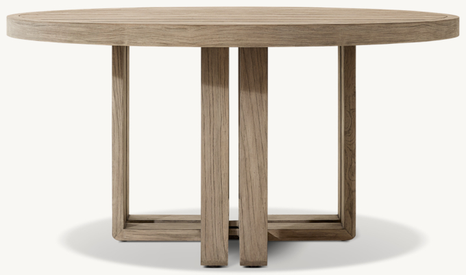 Vigo Teak Round Dining Table
