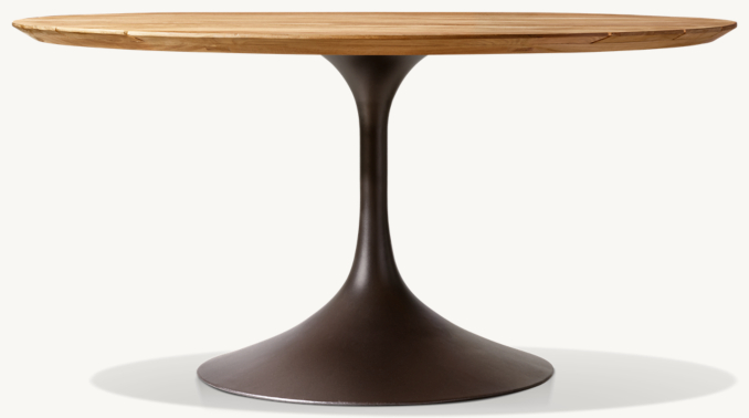 Aero Teak Round Dining Table