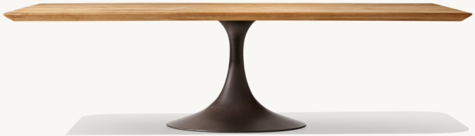 Aero Teak Rectangular Dining Table