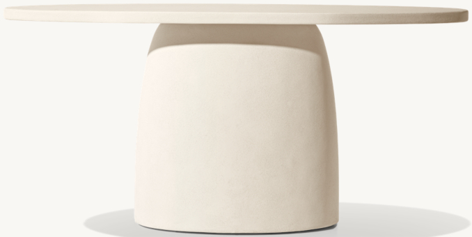 Terzo Oval Bowl Console Table