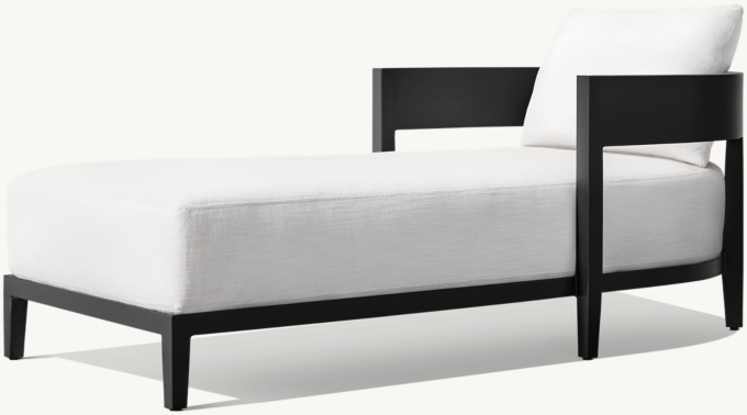 Balmain Aluminum Chaise