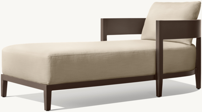Balmain Aluminum Chaise
