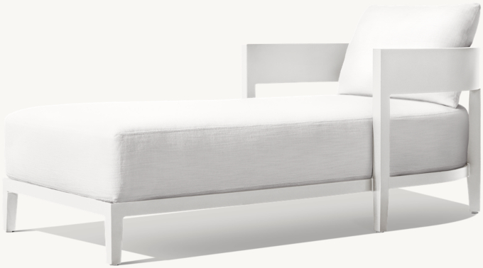 Balmain Aluminum Chaise