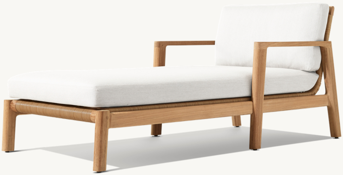 Mesa Teak Chaise