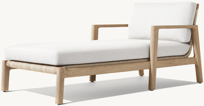 Mesa Teak Chaise