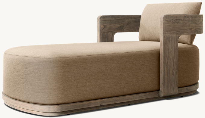 Bronte Teak Chaise