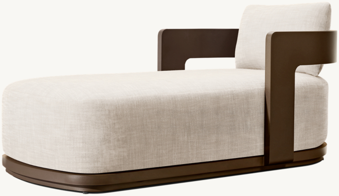 Bronte Aluminum Chaise