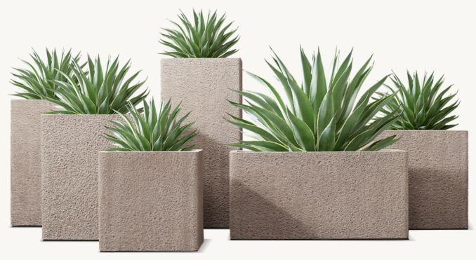 Paxos Square Planter