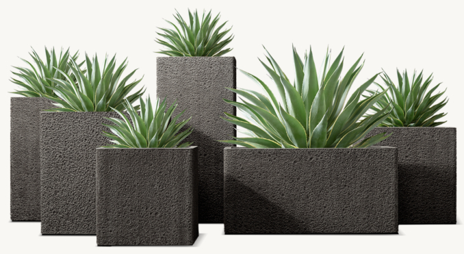 Paxos Square Planter
