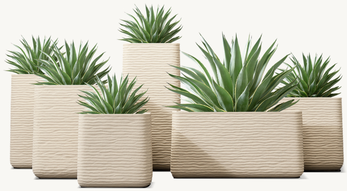 Mykonos Square Planter