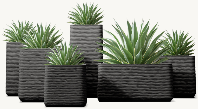 Mykonos Square Planter