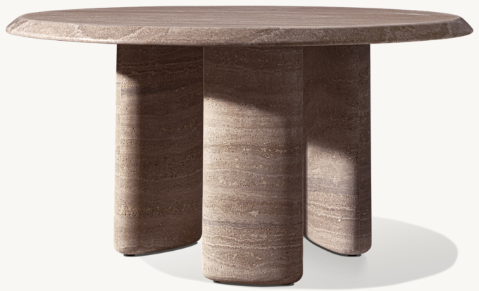 Leon Stone Round Dining Table