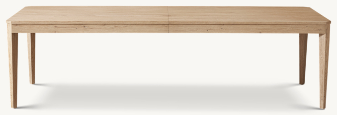 Delphine - Table à manger rectangulaire extensible