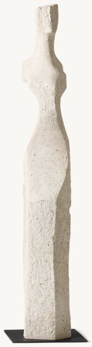 Front view of Eloise Short Floor Sculpture 2 