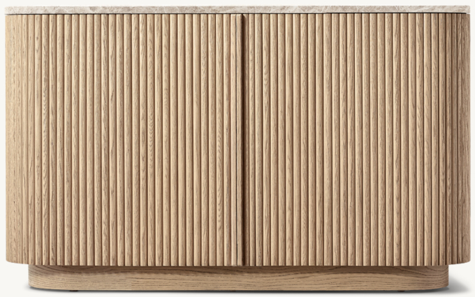 Mulholland Emperador Double-Door Sideboard