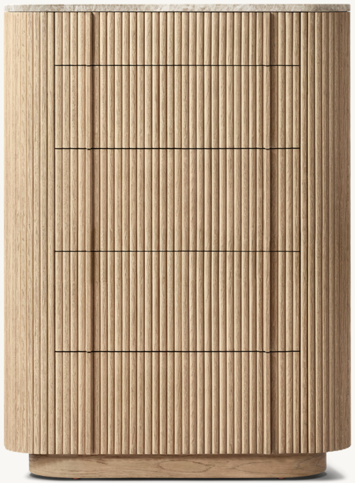 Mulholland Emperador 5-Drawer Narrow Dresser