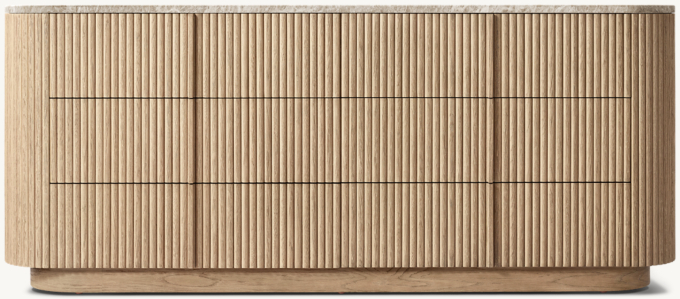 Mulholland Emperador 6-Drawer Dresser