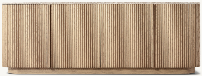 Mulholland Emperador 4-door Sideboard