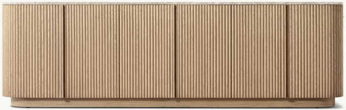 Mulholland Emperador 6-door Sideboard