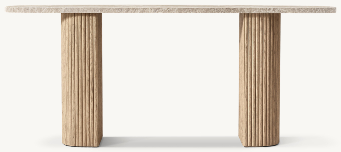 Mulholland Stone Console Table 