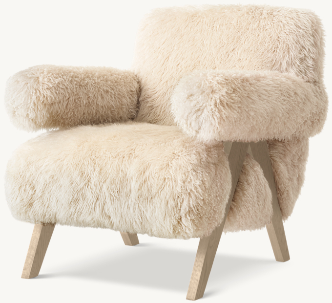 Jakob Sheepskin Lounge Chair