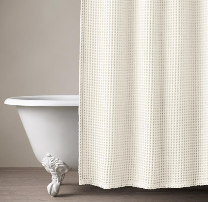Restoration hardware shower curtain discount