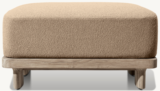 Dune Teak Ottoman