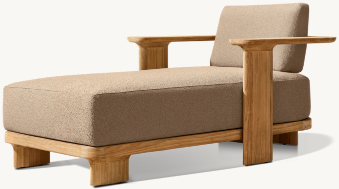 Dune Teak Chaise