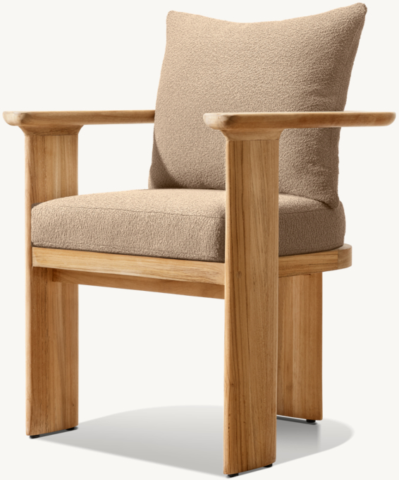 Dune Teak Dining Armchair