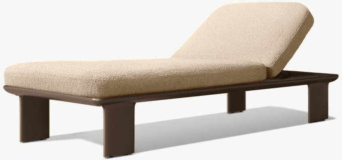 Dune Aluminum Adjustable Chaise