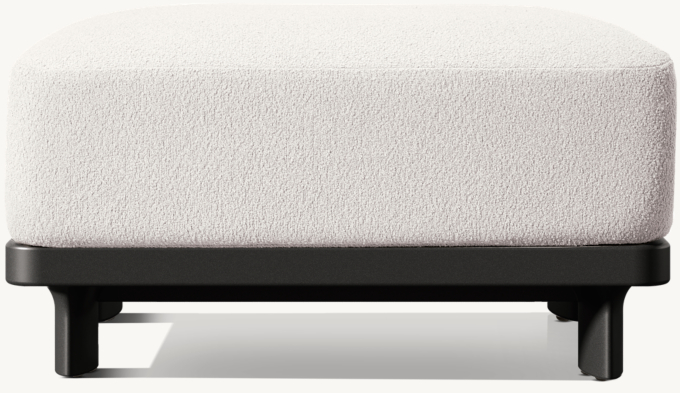 Dune Aluminum Ottoman