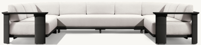 Dune Aluminum Customizable Sectional