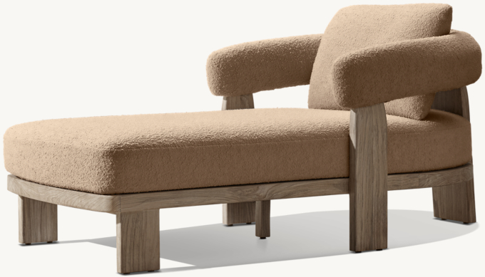 Kavala Teak Chaise