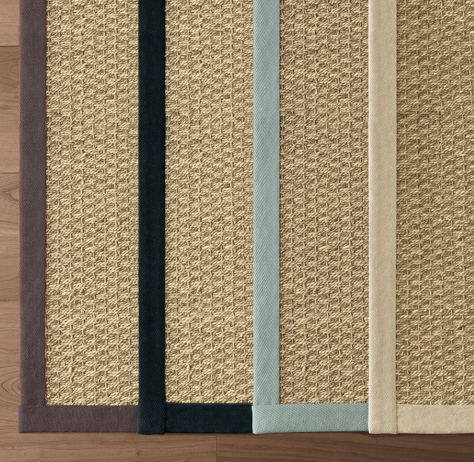 Seagrass Wicker Rug | RH