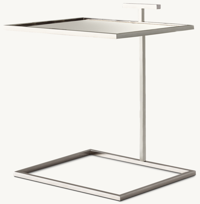 1930s Martini Square Side Table