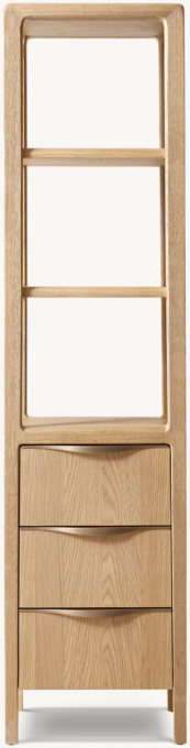 Gael Oak Bath Cabinet