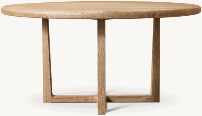 Gael Oak Round Dining Table