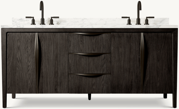 Gael Oak Double Vanity