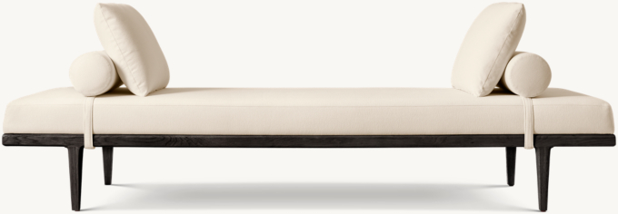 Gael Oak Fabric Panel Daybed