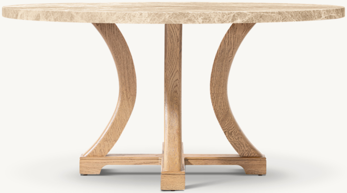 Shown in Light Oak/Crema Emperador Marble.